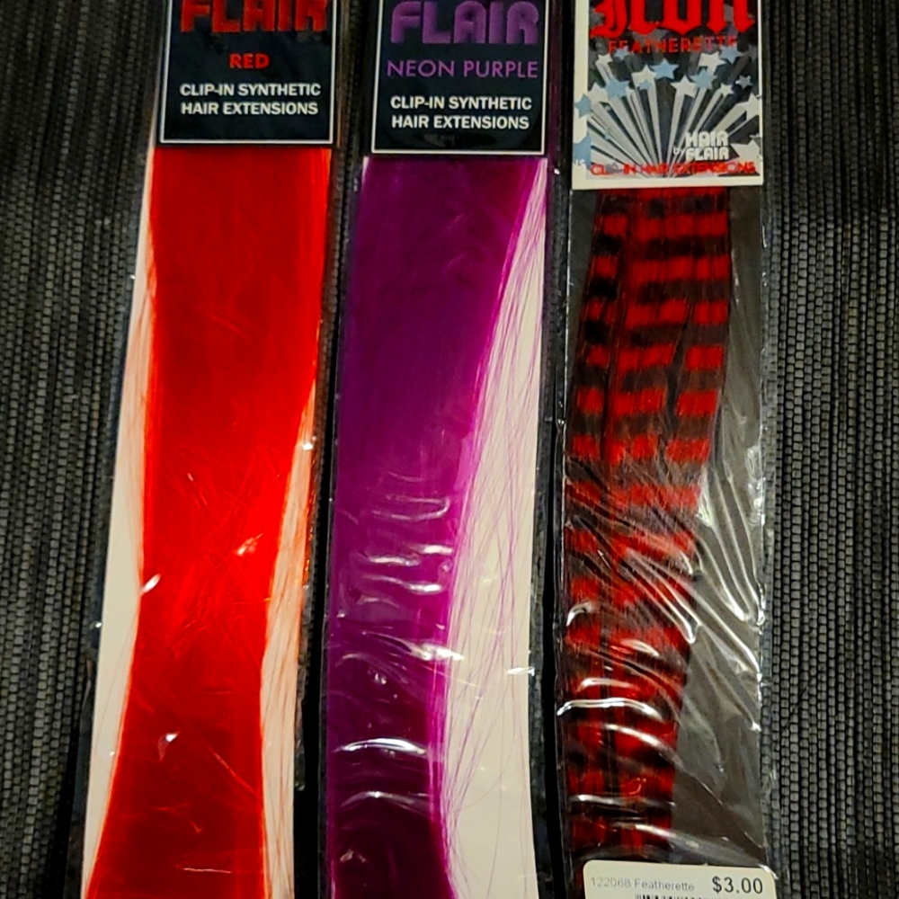 Hair Extensions - set of 3